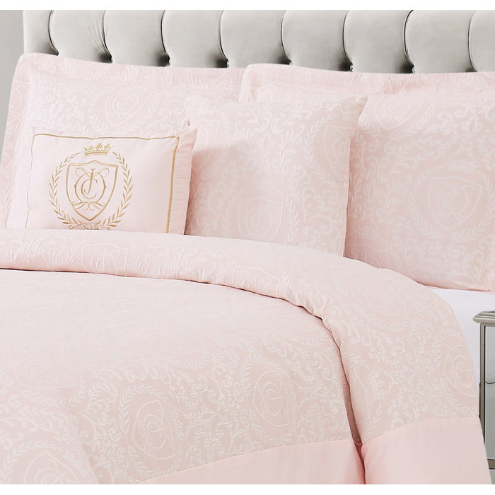 Juicy Couture Comforter , Shams, & Dec Pillows Comforter Set & Reviews